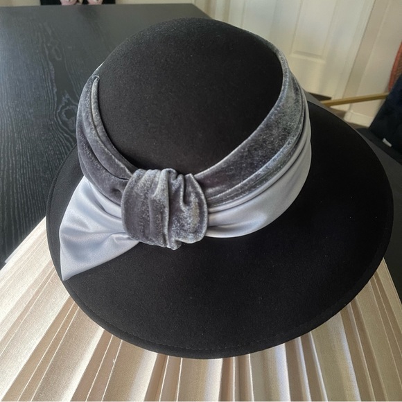 EE British wool hat wide brim elegant wild wool ha - Picture 5 of 13